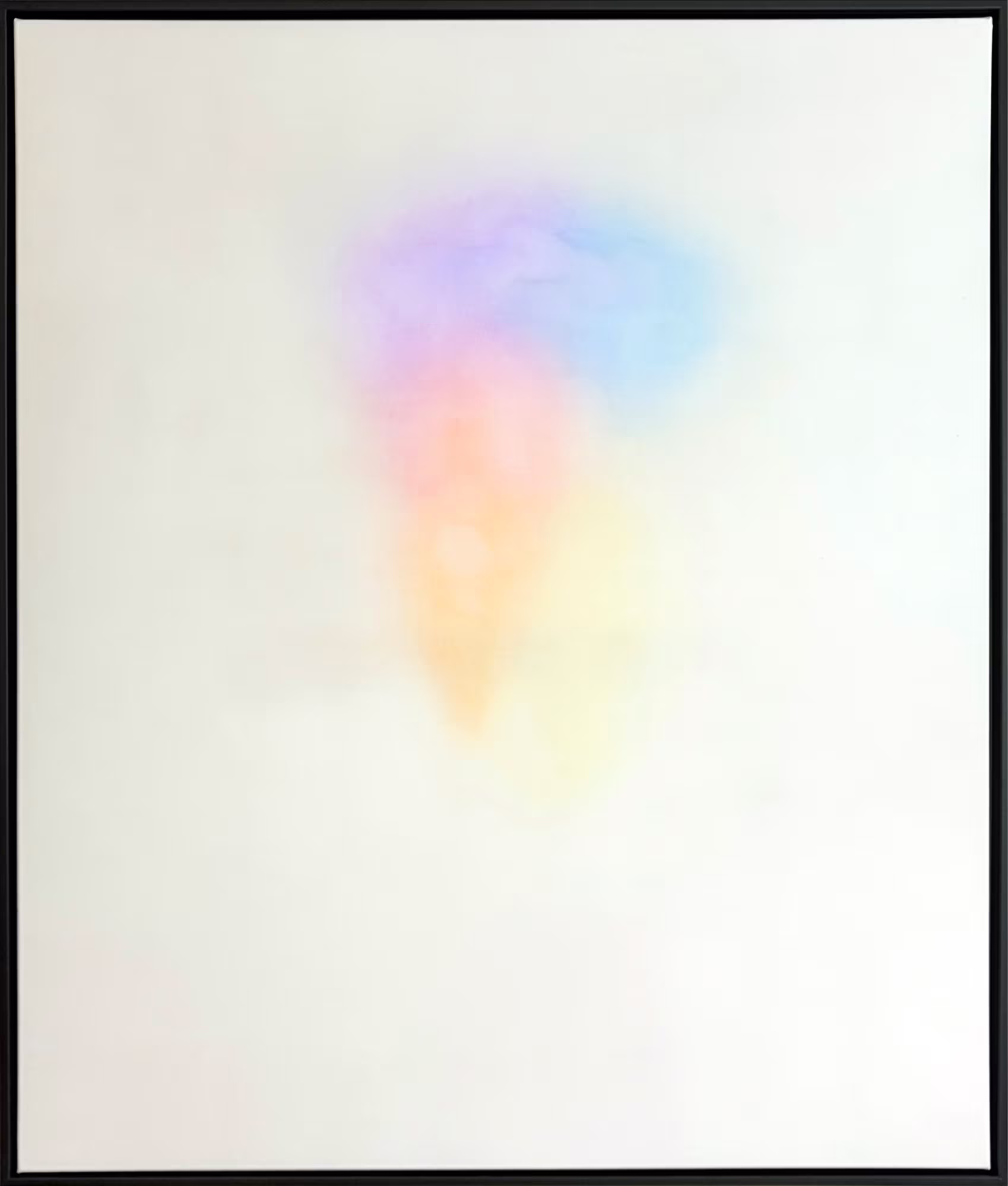 Spectral Drift — 100 × 120 · framed