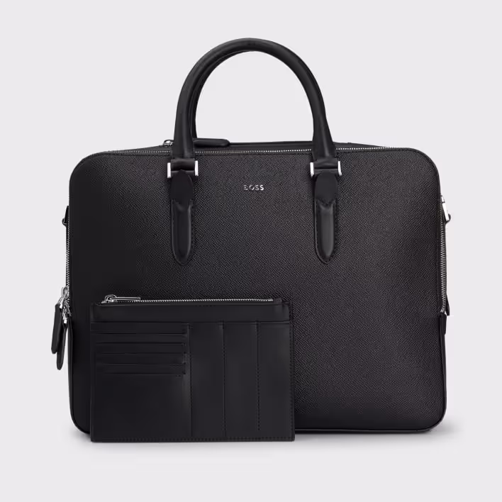 Briefcase Leather — Boss
