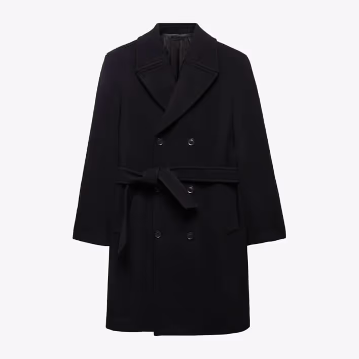 Classic coat · black — Mango