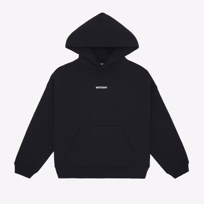 Studio Hoodie Black — WRST BHVR