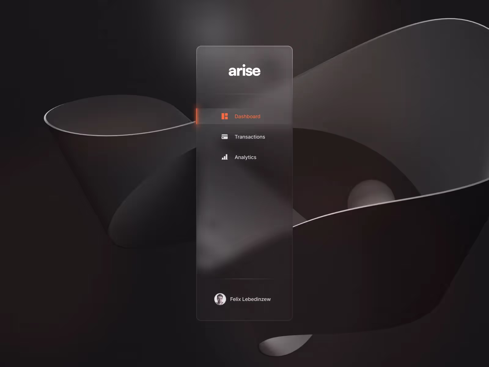 Dashboard Navigation Concept