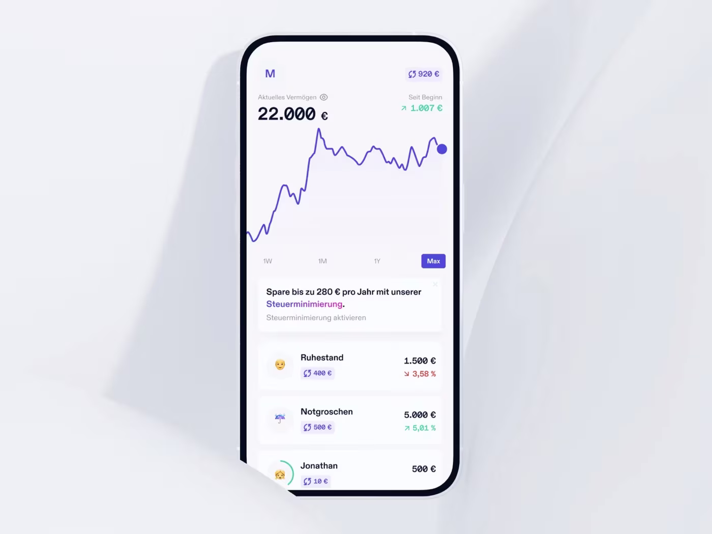 Fintech App Dashboard